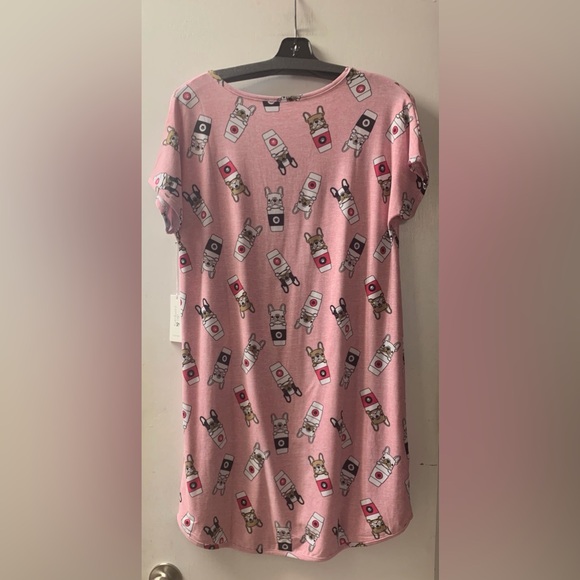 🌟Printed Night Shirt - Picture 2 of 4